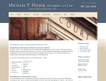 Tablet Screenshot of alaska-family-law-attorney.com